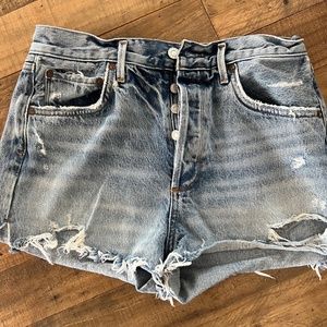 Agolde denim shorts size 28 Jaden